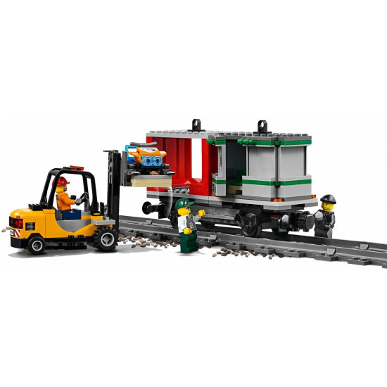 Bricks City Cargo Train