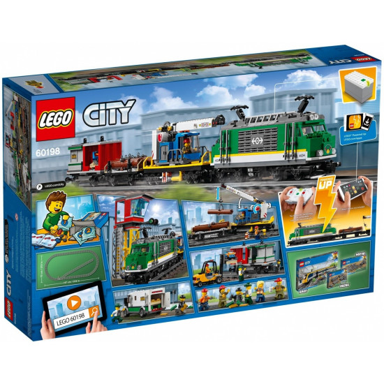 Bricks City Cargo Train