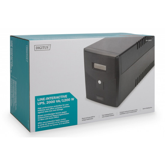 UPS Line-Ineractive 2000VA/1200W LCD