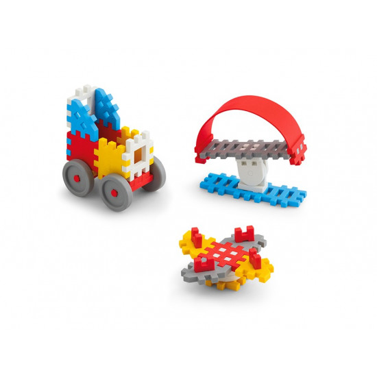 Waffle mini blocks 35 pieces boy