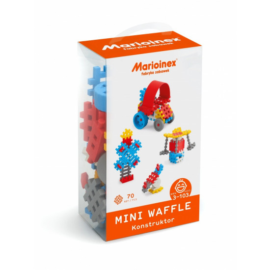 Waffle mini blocks 70 pieces boy