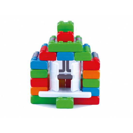 Building blocks Junior Bricks 40 pcs windows + door