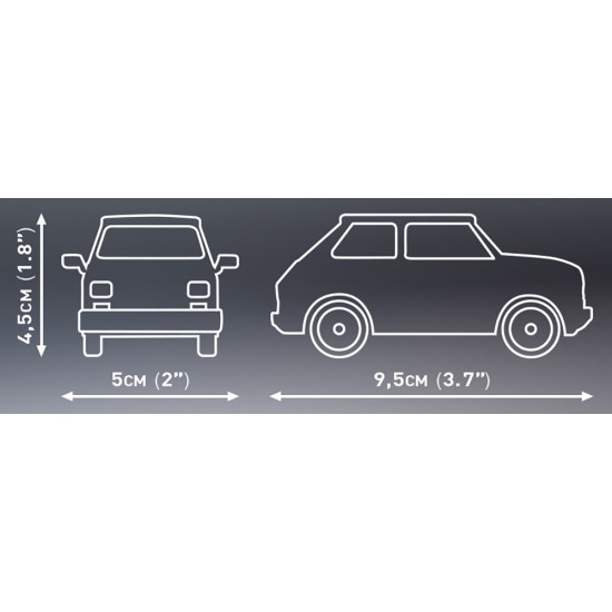 Blocks Youngtimer Collection Fiat 126p el