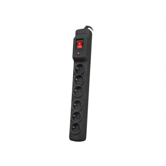 Surge Protector Multi M6 10m black