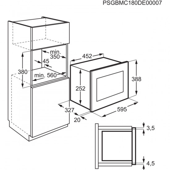 Microwave oven LMS2203EMX