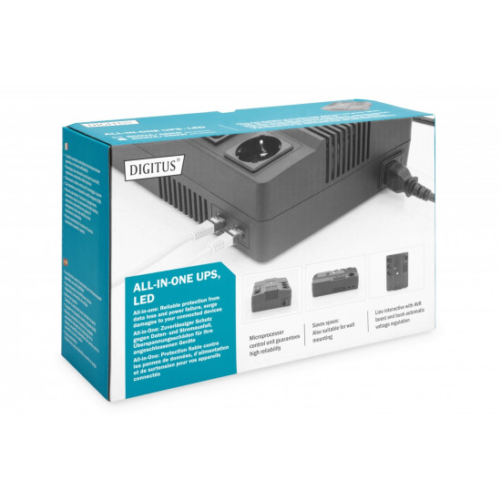 UPS Line-Interactive 600VA/360W AVR