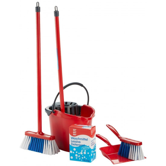 Vileda cleaning trolley with accessories