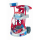 Vileda cleaning trolley with accessories