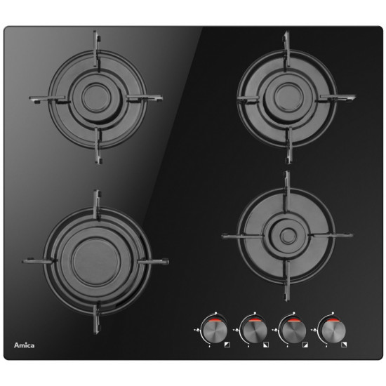 PGCD6100BoB Amic gas on glass hob