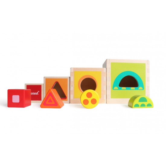 iWood Animal Puzzle Box Set Wooden