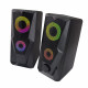 USB SPEAKER 2.0 LED RAINBOW BAILA