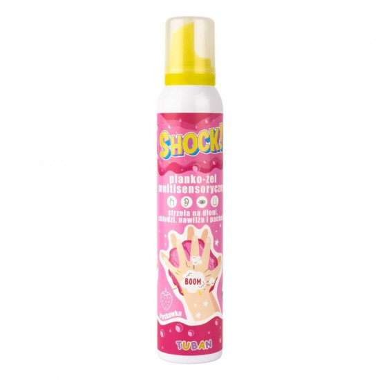 SHOCK Multisensory foam-gel Strawberry