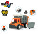 Wader Gigant Garbage truck orange