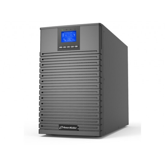 UPS POWERWALKER ON-LINE 1/1 FAZY 3000VA ICT IOT PF1 USB/RS-232, 8X IEC C13 + 1X C19, C20 EPO, TOWER