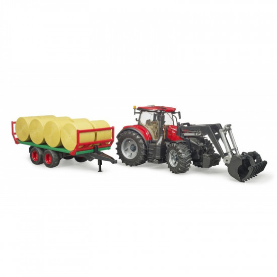 Bruder Case Tractor with loader and trailer