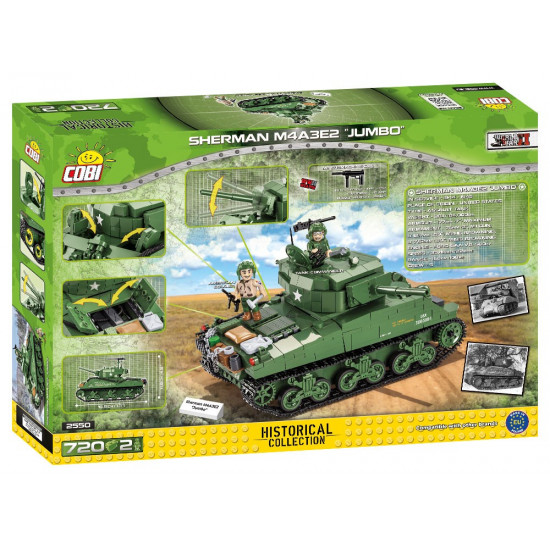 Blocks Sherman M4A3E2 Jumbo