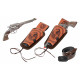 Cowboy set 2 revolvers with holsters Gonher