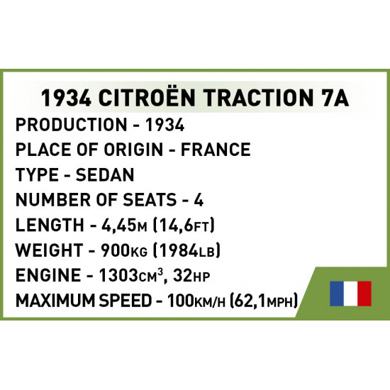 Blocks 1934 Citroen Traction 7A