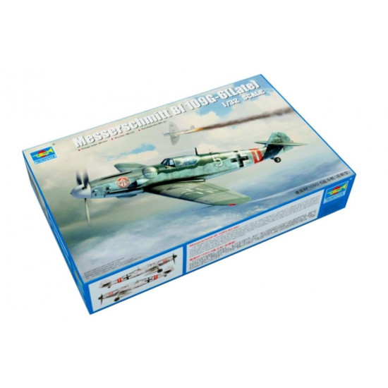 Plastic model Bf 109G-6 Late