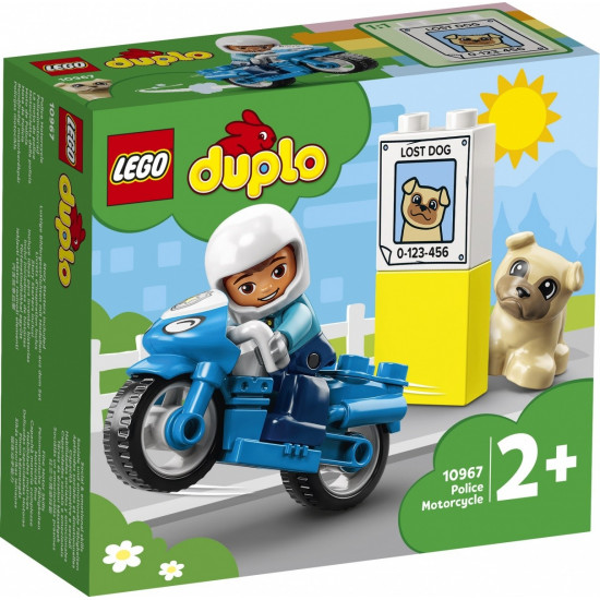 Bricks DUPLO 10967 Police Motorcycle