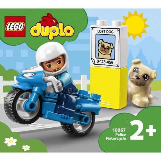 Bricks DUPLO 10967 Police Motorcycle