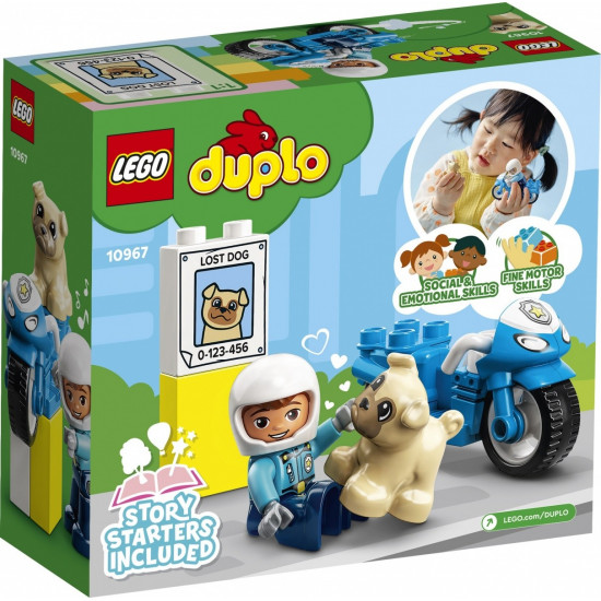 Bricks DUPLO 10967 Police Motorcycle