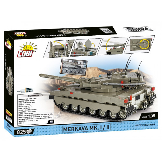 Blocks Merkava mk.I 830 kl.