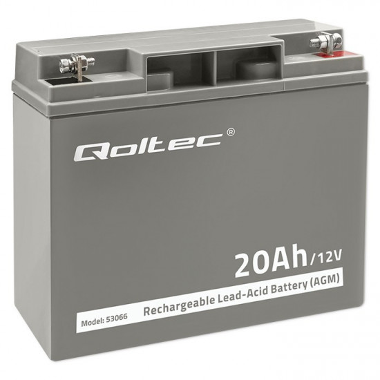 AGM battery 12V 20Ah, max. 300A