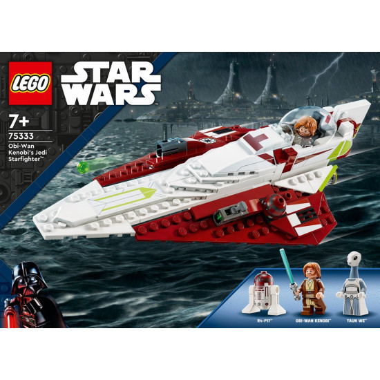 Blocks Star Wars 75333 Obi-Wan Kenobi Jedi Starfighter