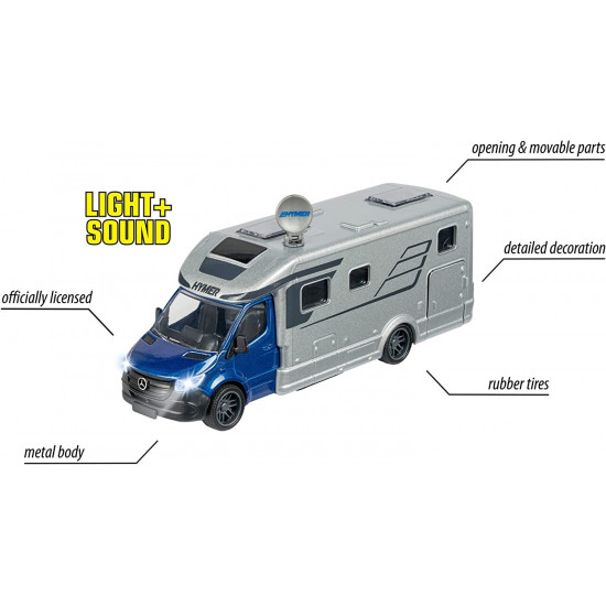 Vehicle Majorette G.S.Hymer B-Class Kamper 19 cm