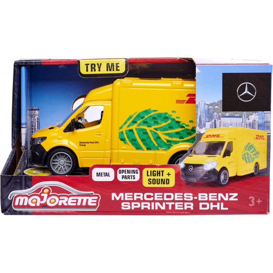 Car Majorette G.S. Mercedes- Benz DHL 12.5 cm