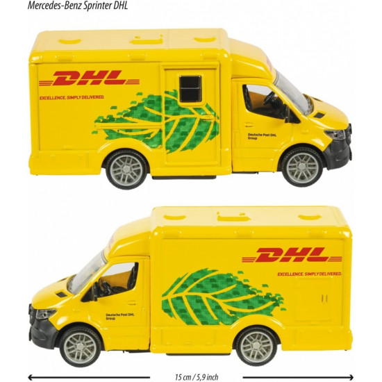 Car Majorette G.S. Mercedes- Benz DHL 12.5 cm