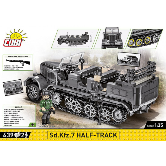 Blocks Sd.Kfz. 7 Half-Track