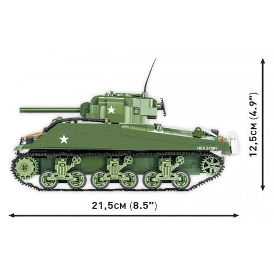 Blocks Historical Collection WWII M4A3 838 elements