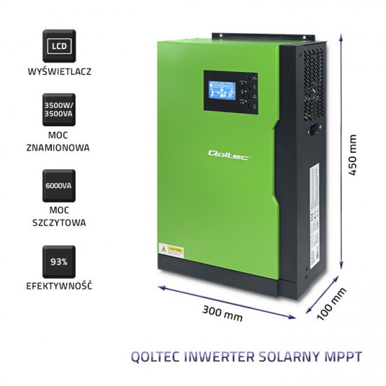 Hybrid solar inventer Off Grid 3,5kW, 100A