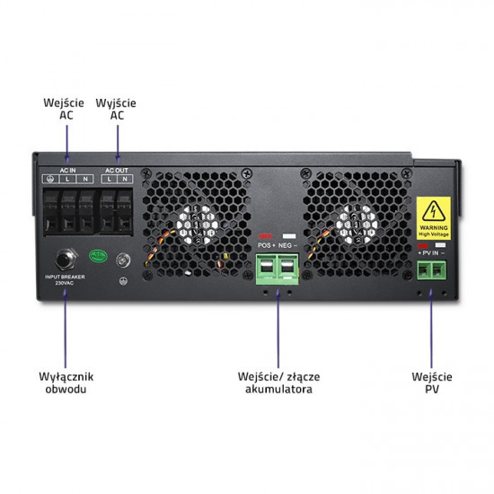 Hybrid solar inventer Off Grid 3,5kW, 100A