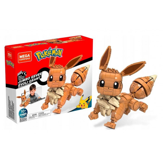 Bricks Big Eevee Pokemon to build