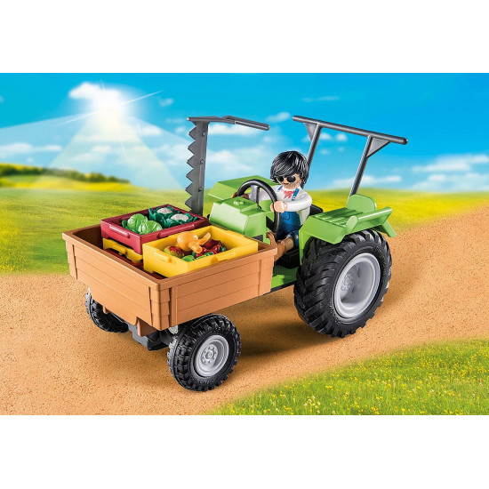 71249 Harvester Tractor with Trailer