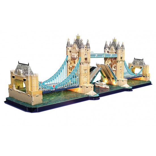 Cubic Fun Puzzle 3D - Tower Bridge led