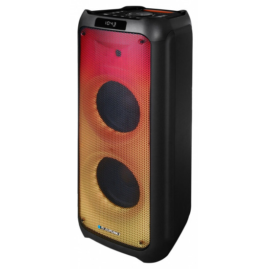 Speaker PartyBox PLL FM USB/SD/BT 2xKaraoke Full LED