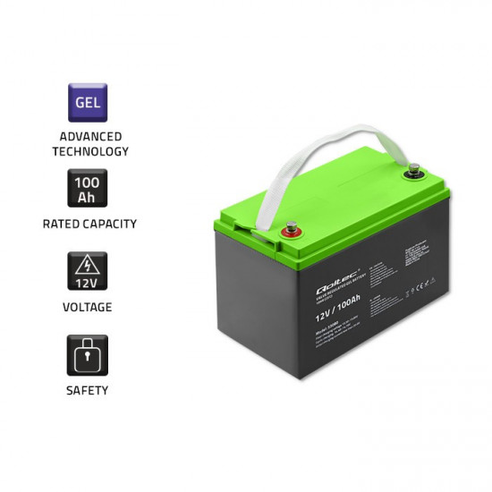 Gel battery 12V, 100Ah