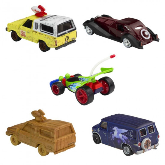 Hot Wheels Premium 100 Bundle Disney 5 cars