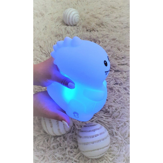 Silicone bedside lamp with remote control MM028 Dino