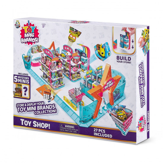 5 Surprise Toy Mini Brands Mini Toy Shop Playset by ZURU