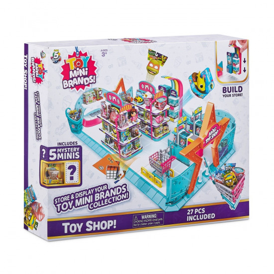 5 Surprise Toy Mini Brands Mini Toy Shop Playset by ZURU