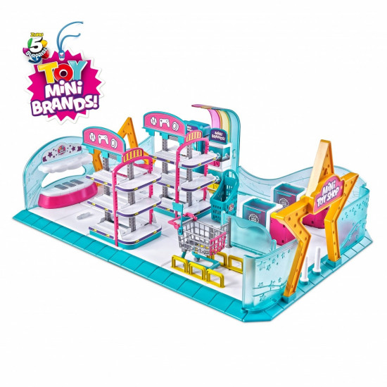 5 Surprise Toy Mini Brands Mini Toy Shop Playset by ZURU