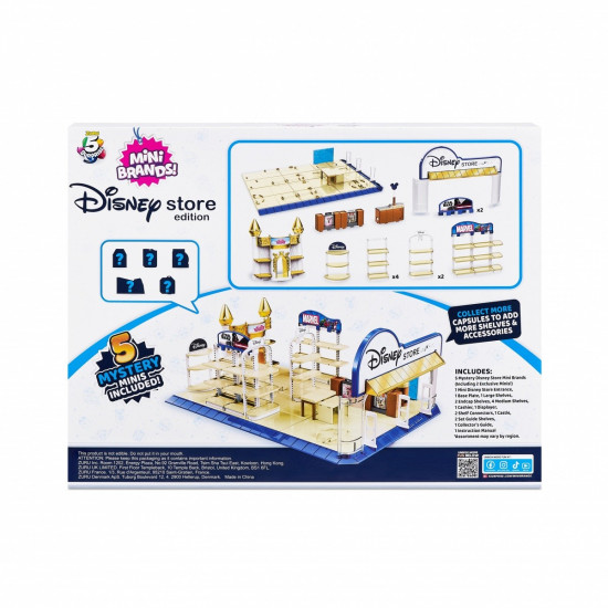 Zuru 5 Surprise Disney Store Mini Brands Playset 77267