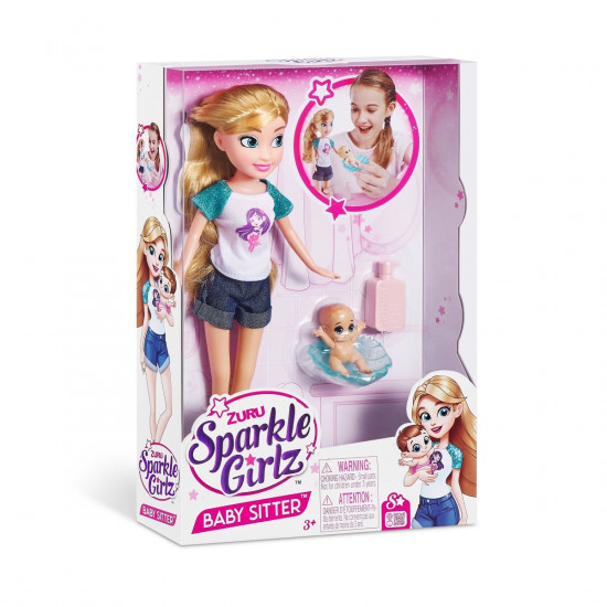 Baby Sitter Sparkle Doll