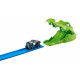 Car track set Crocodile attack