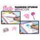 Barbie Sketch book together fashion studio